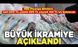 Milli Piyango Yılbaşı Büyük İkramiyesi Açıklandı