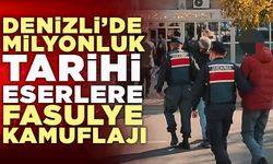 Denizli’de Milyonluk Tarihi Eserlere Fasulye Kamuflajı