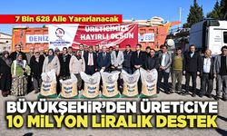 Büyükşehir’den Üreticiye 10 Milyon Liralık Destek