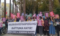 Denizli'de kayyum tepkisi: “Asla Boyun Eğmeyeceğiz!