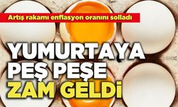 Yumurtaya Peş Peşe Zam Geldi