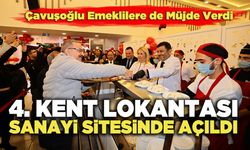 4. Kent Lokantası Sanayi Sitesinde Açıldı