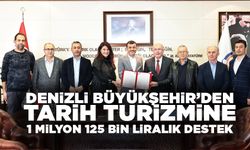 Denizli Büyükşehir’den Tarih Turizmine 1 Milyon 125 Bin Liralık Destek