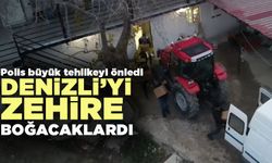 Denizli’de polis büyük tehlikeyi önledi