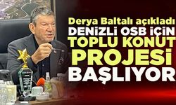 Denizli Organize İçin Toplu Konut Projesi Başlıyor