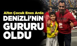 Altın Çocuk Enes Arda, Denizli'nin Gururu Oldu