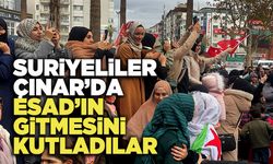 Suriyeliler Çınar’da Esad’ın Gitmesini Kutladılar