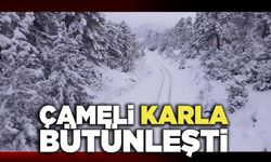 Çameli Karla Bütünleşti