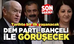 DEM Parti Bugün Bahçeli İle Görüşecek