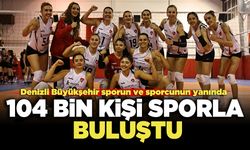 104 Bin Kişi Sporla Buluştu