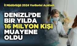 Denizli’de Bir Yılda 16 Milyon Kişi Muayene Olmuş