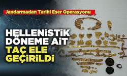 Hellenistik Döneme Ait Taç Ele Geçirildi