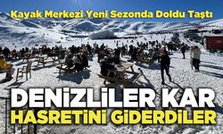 Denizliler Kar Hasretini Giderdiler