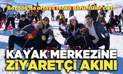 Kayak Merkezine Ziyaretçi Akını