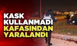 Kask Kullanmadı Kafasından Yaralandı