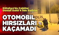 Otomobil Hırsızları Kaçamadı