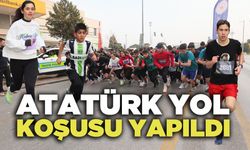 Denizli’de Atatürk Yol Koşusu Yapıldı