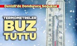 Termometreler Buz Tuttu