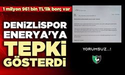 Denizlispor  Enerya'ya Tepki Gösterdi