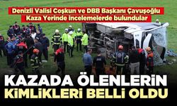 Kazada Ölenlerin Kimlikleri Belli Oldu