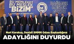 Nuri Karakuş, Denizli SMMM Odası Başkanlığına Adaylığını Duyurdu