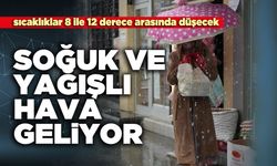 Soğuk ve Yağışlı Hava Geliyor