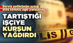 Tartıştığı İşçiye Kurşun Yağdırdı