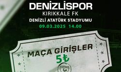 Denizlispor Bilet fiyatını 5 TL yaptı