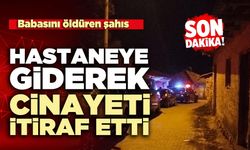 Babasını öldüren şahıs hastaneye giderek her şeyi itiraf etti