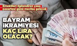 Emeklilerin bayram ikramiyesi kaç lira olacak?