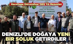 Denizli’de doğaya yeni bir soluk getirdiler