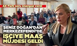 Şeniz Doğan’dan Merkezefendi’de işçiye maaş müjdesi geldi