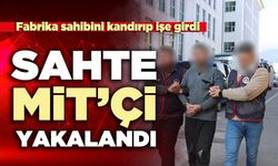 Denizli’de sahte MİT’çi yakalandı