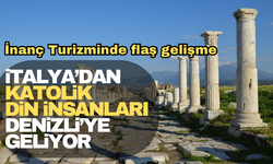 Denizli’ye İtalya’dan Katolik Din İnsanları Geliyor