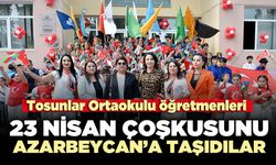 23 Nisan coşkusunu Azerbaycan’a taşıdılar