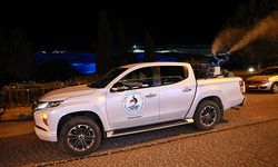 Pamukkale’de gece ilaçlamaları başladı