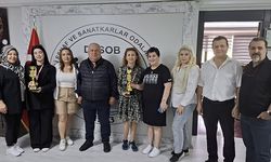 DESOB Başkanı Erbeği, Denizli’nin yıldızlarını ağırladı