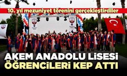 AKEM Anadolu Lisesi öğrencileri kep attı
