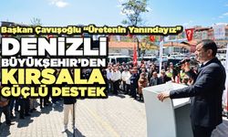 Denizli Büyükşehir’den Kırsala Güçlü Destek