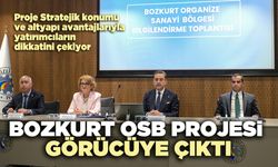 Bozkurt OSB projesi görücüye çıktı
