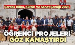 Çardak da Öğrenci projeleri göz kamaştırdı