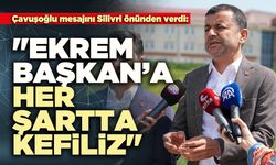 Çavuşoğlu mesajını Silivri önünden verdi: "Ekrem Başkan’a her şartta kefiliz"