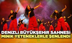 Denizli Büyükşehir Sahnesi Minik Yeteneklerle Şenlendi