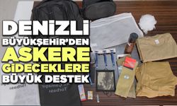 Denizli Büyükşehir’den Askere Gideceklere Büyük Destek