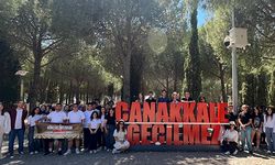 Denizlili gençler Çanakkale ruhunu yerinde yaşadı