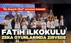 Fatih İlkokulu zeka oyunlarında zirvede