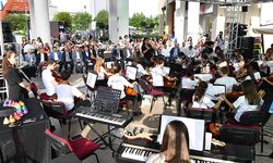 Pamukkale BİLSEM’den renkli müzik ve resim şenliği