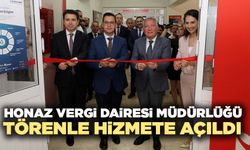 Honaz Vergi Dairesi Müdürlüğü Törenle Hizmete Açıldı