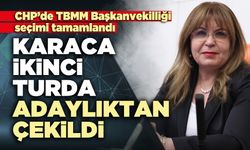 Karaca ikici turda adaylıktan çekildi