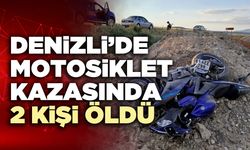 Motosiklet kazasında 2 kişi öldü